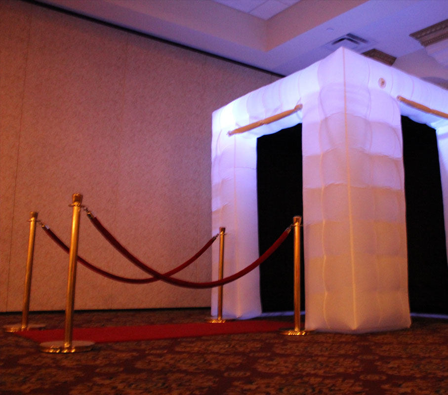 cube gonflable photo booth 
